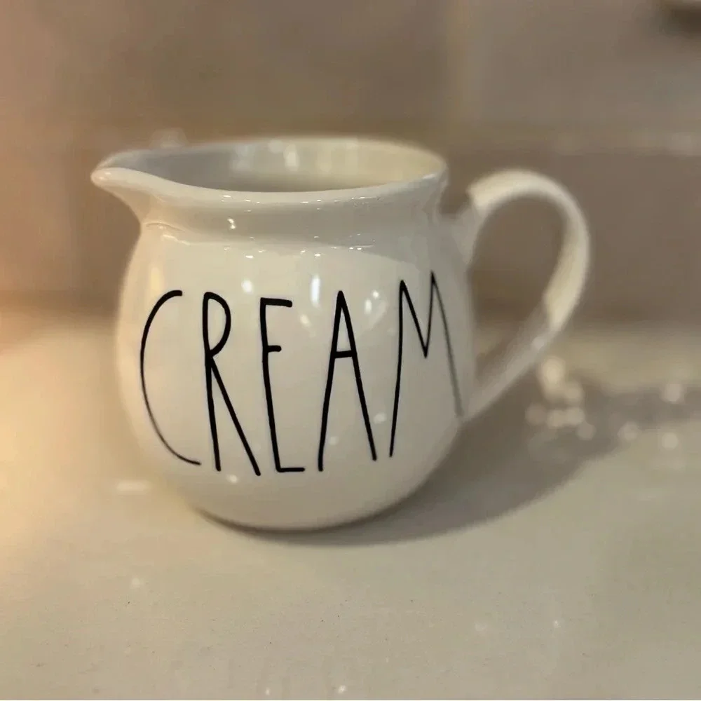 Rae Dunn Creamer Pitcher - Cream